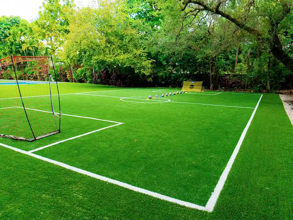 soccer field with top turf products portfolio image