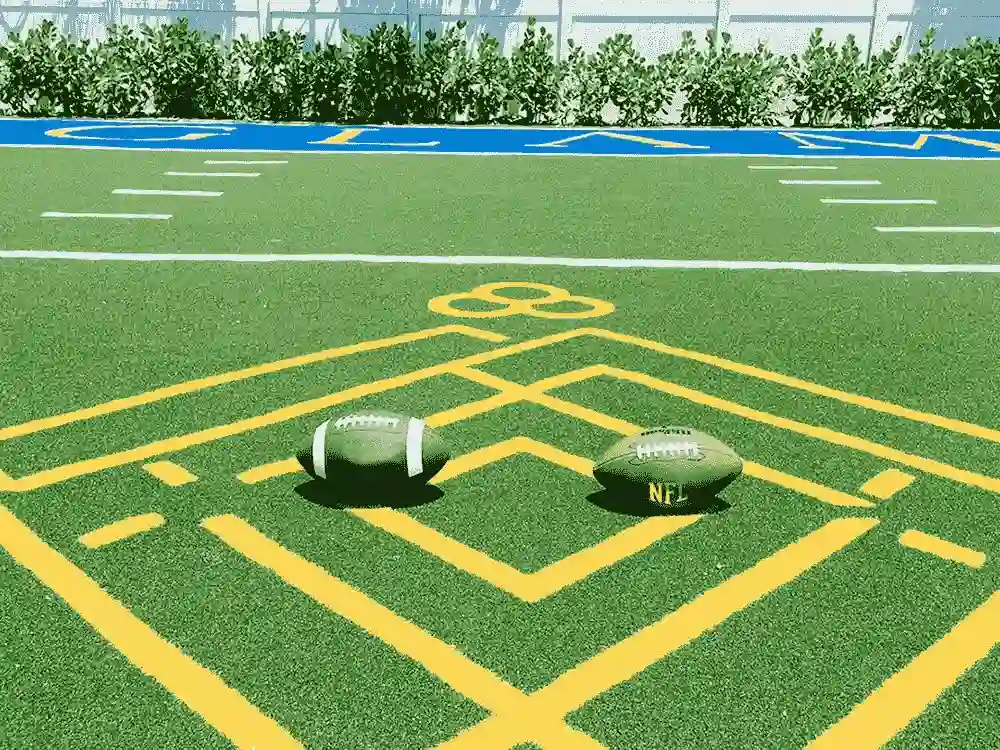 football field made of top turf products portfolio image