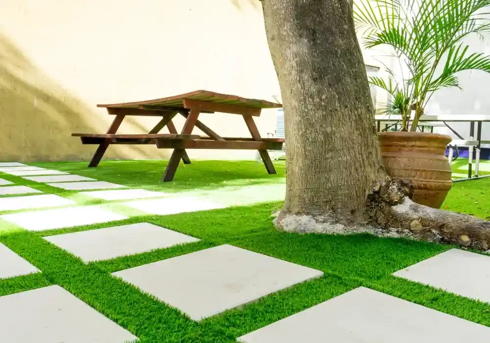 Top turf portfolio image products on a patio
