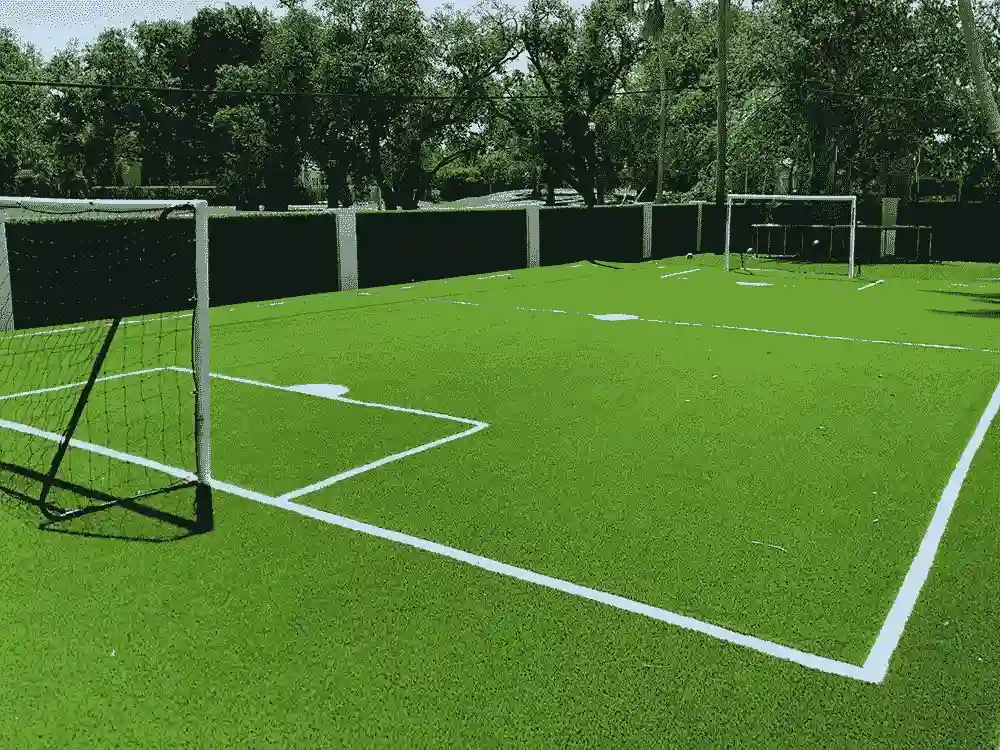soccer field with artificial grass by top turf portfolio image