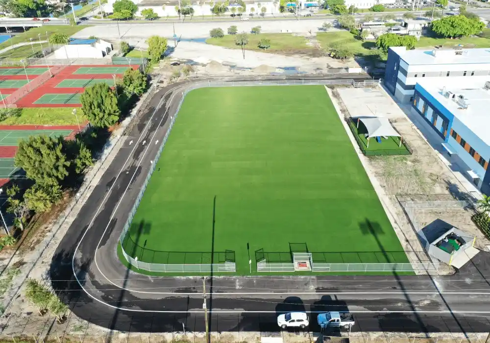 Sport field with Top Turf products example image